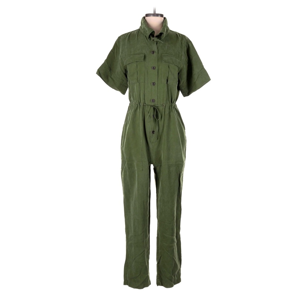 •|Banana Republic| preloved army green Jumpsuit